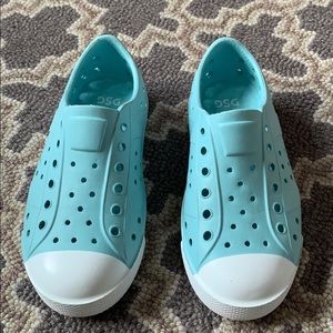 Girls size 11 toddler shoes.